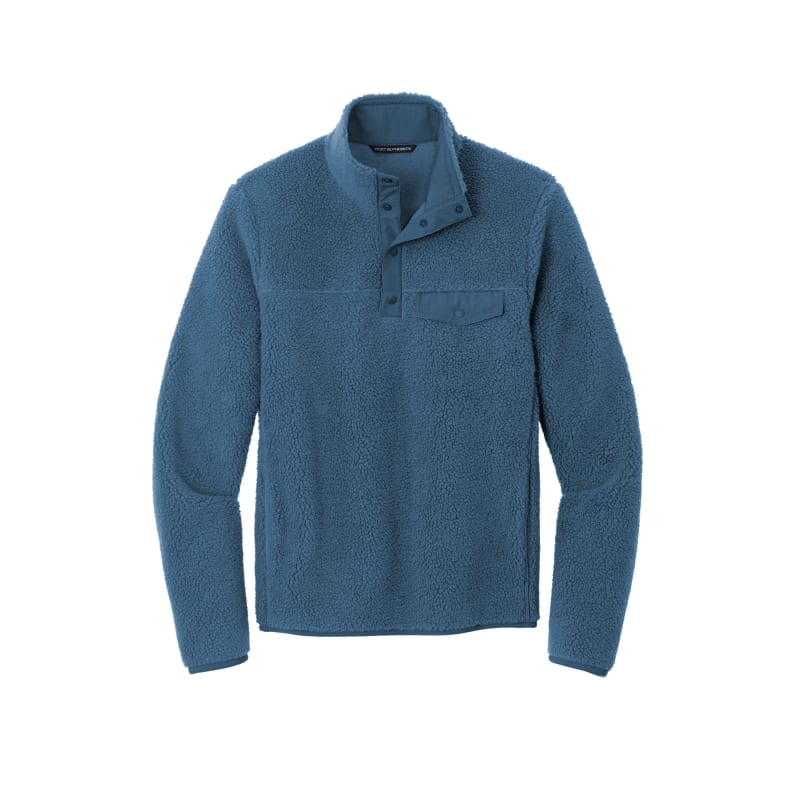 Port Authority Camp Fleece Snap Pullover 8