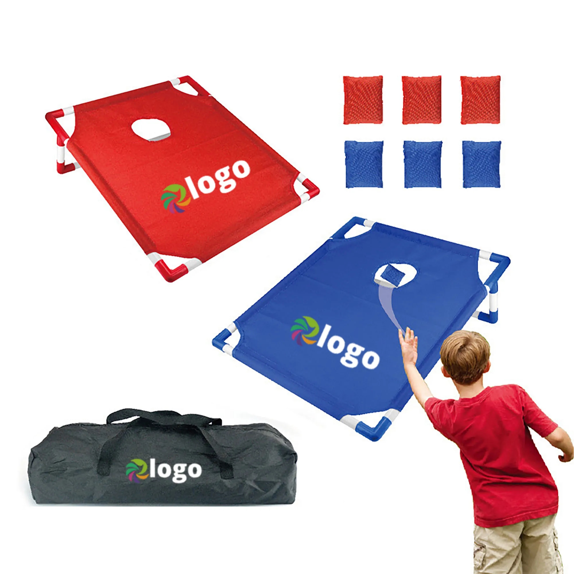 Custom Portable Cornhole Game Set MOQ 10 6