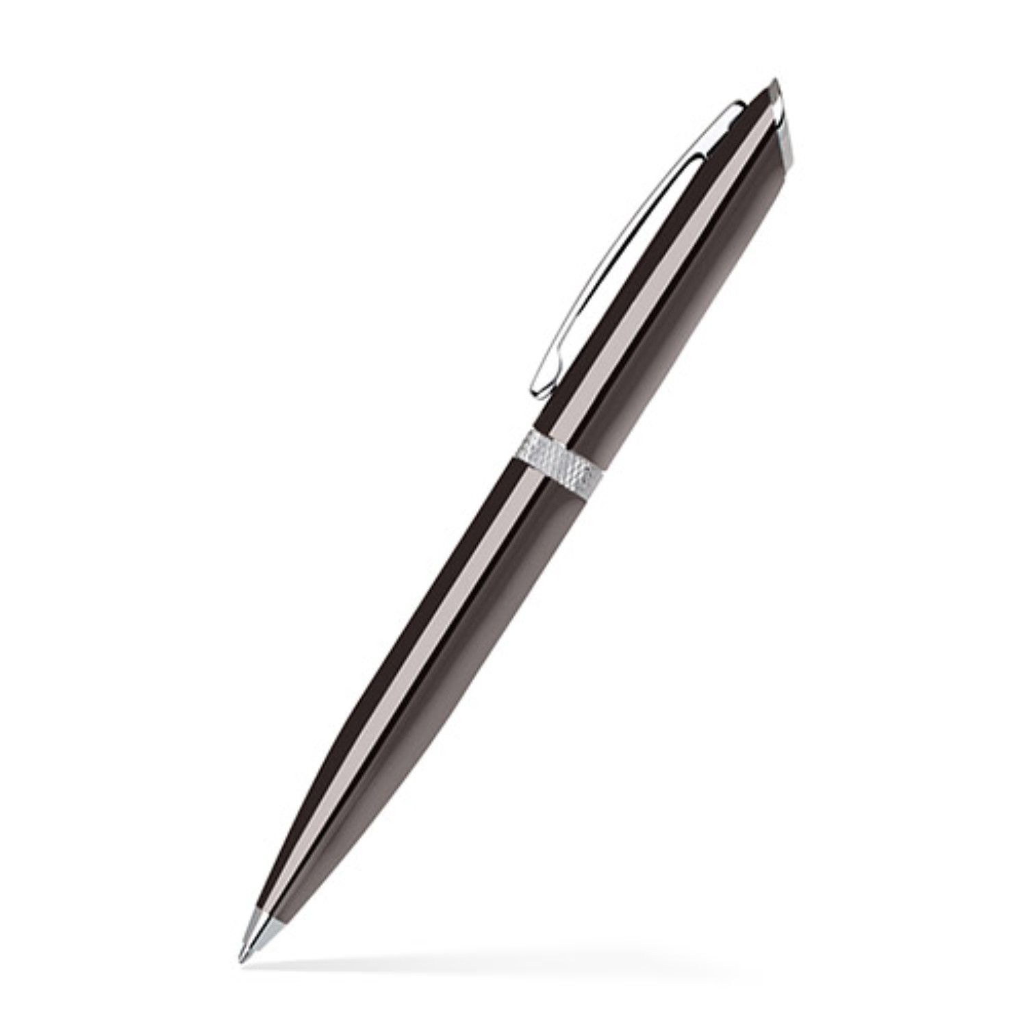 Aluminum Diamond Ballpoint Twist Metal Pen - Shiny 11