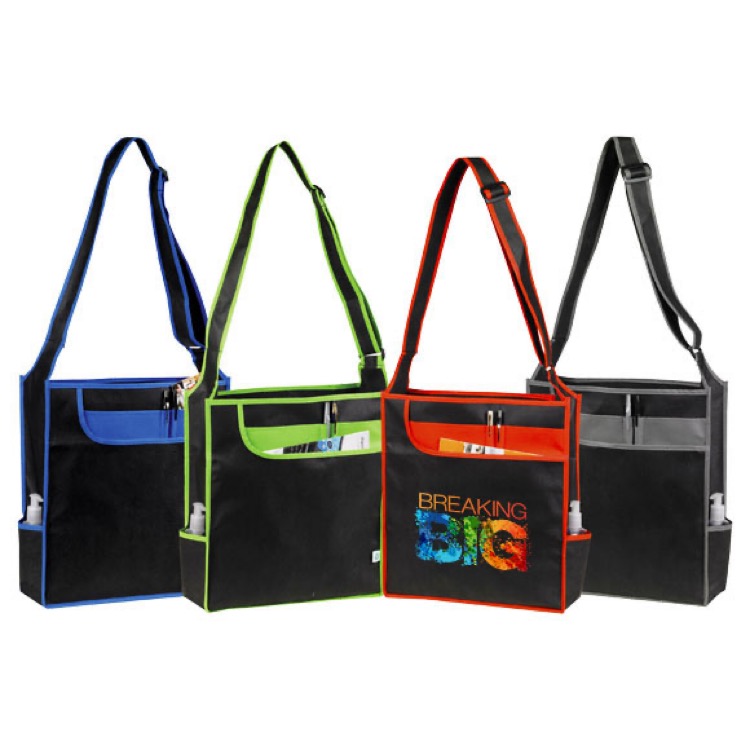 Organizer Messenger Tote 7