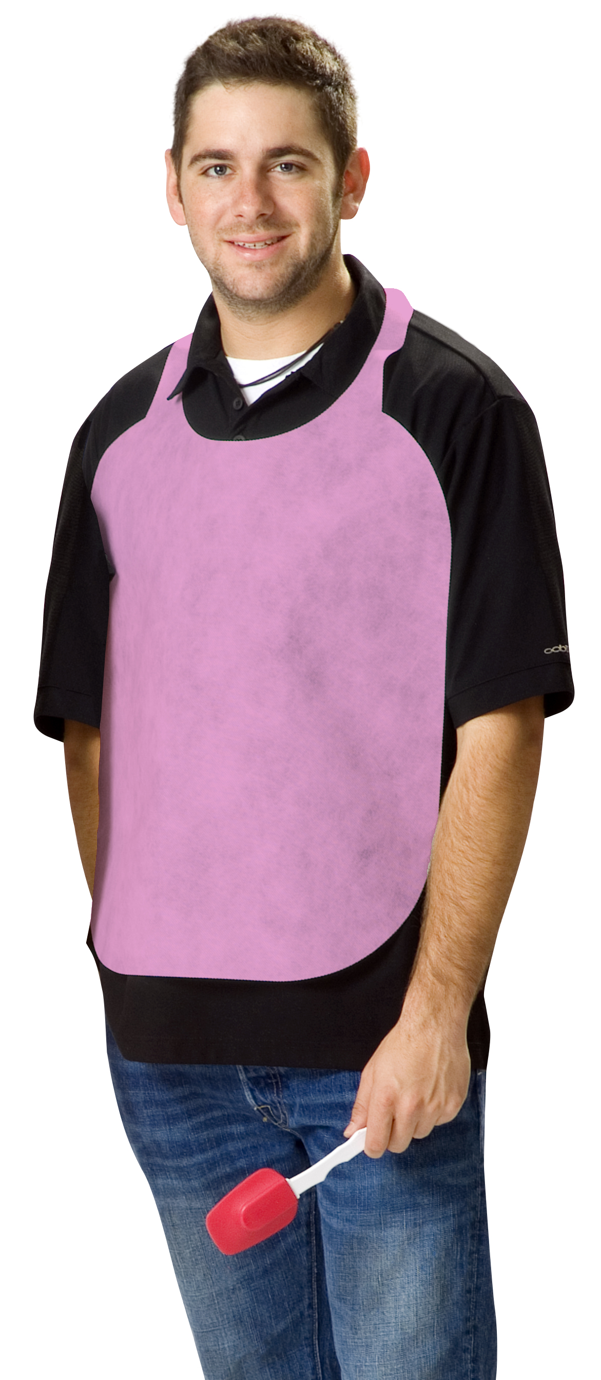 USA Made Economy Non Woven Bib, Die Cut 1