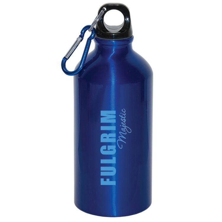 500 Ml (17 Fl. Oz.) Aluminum Water Bottle With Carabiner 10