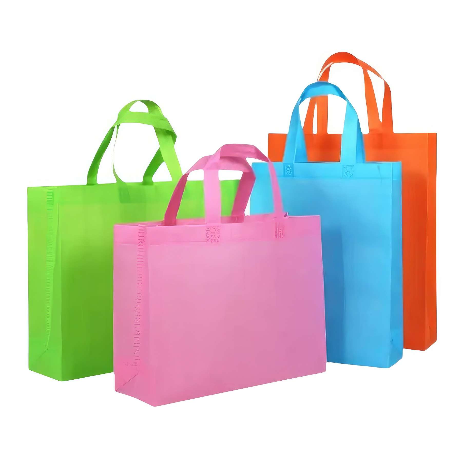 Customized Nonwoven Shopping Tote Bags 2