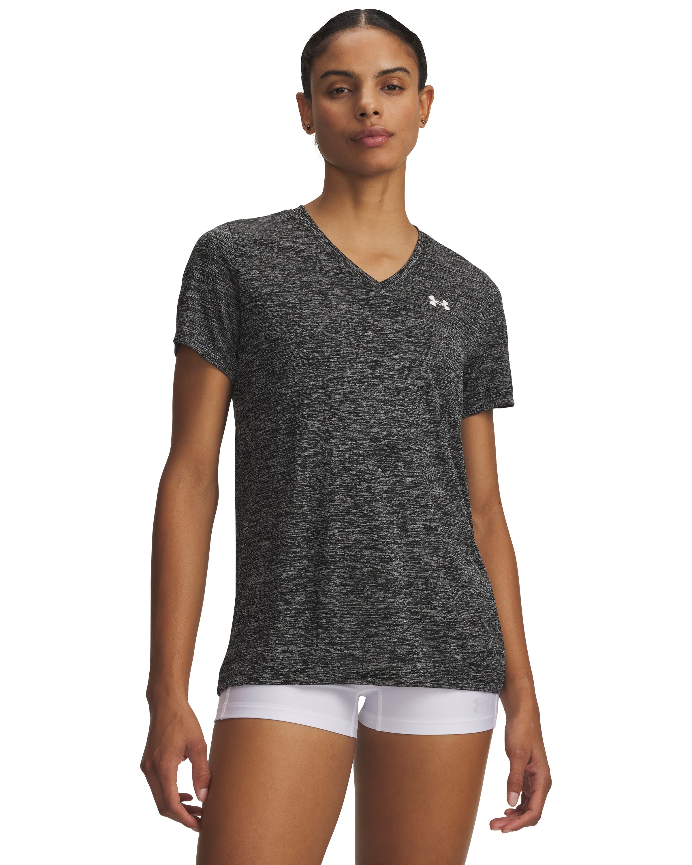 UA Tech Twist Women's V-Neck Short Sleeve 14