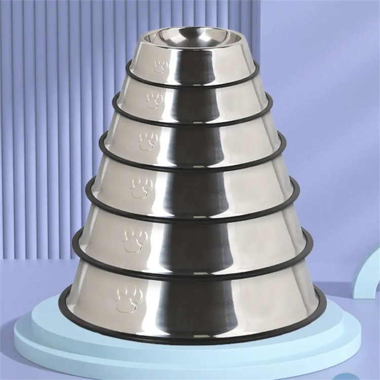 Stainless Steel Dog Cat Bowls 3