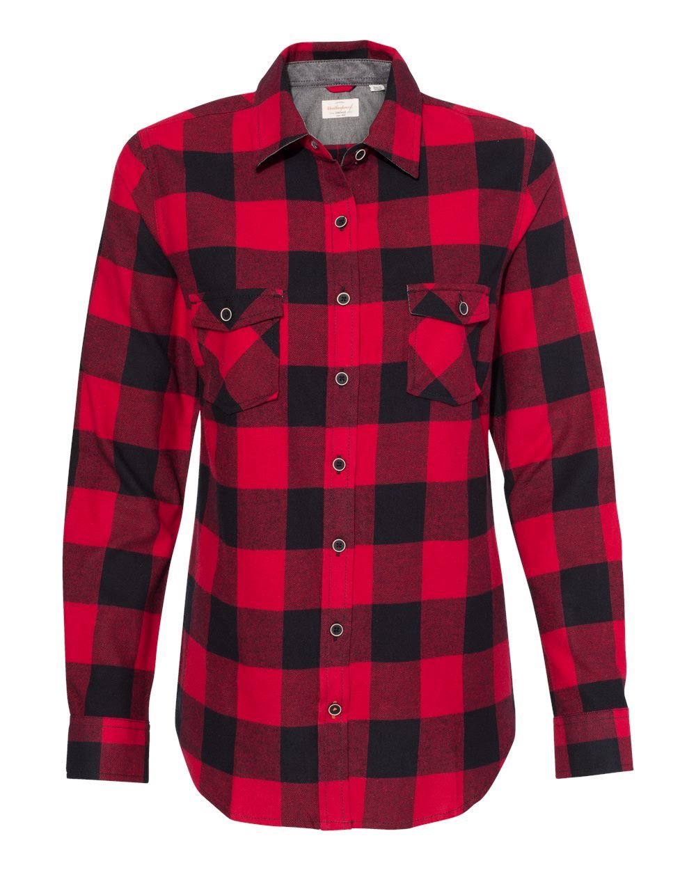 Women's Vintage Brushed Flannel Shirt - W164761 3