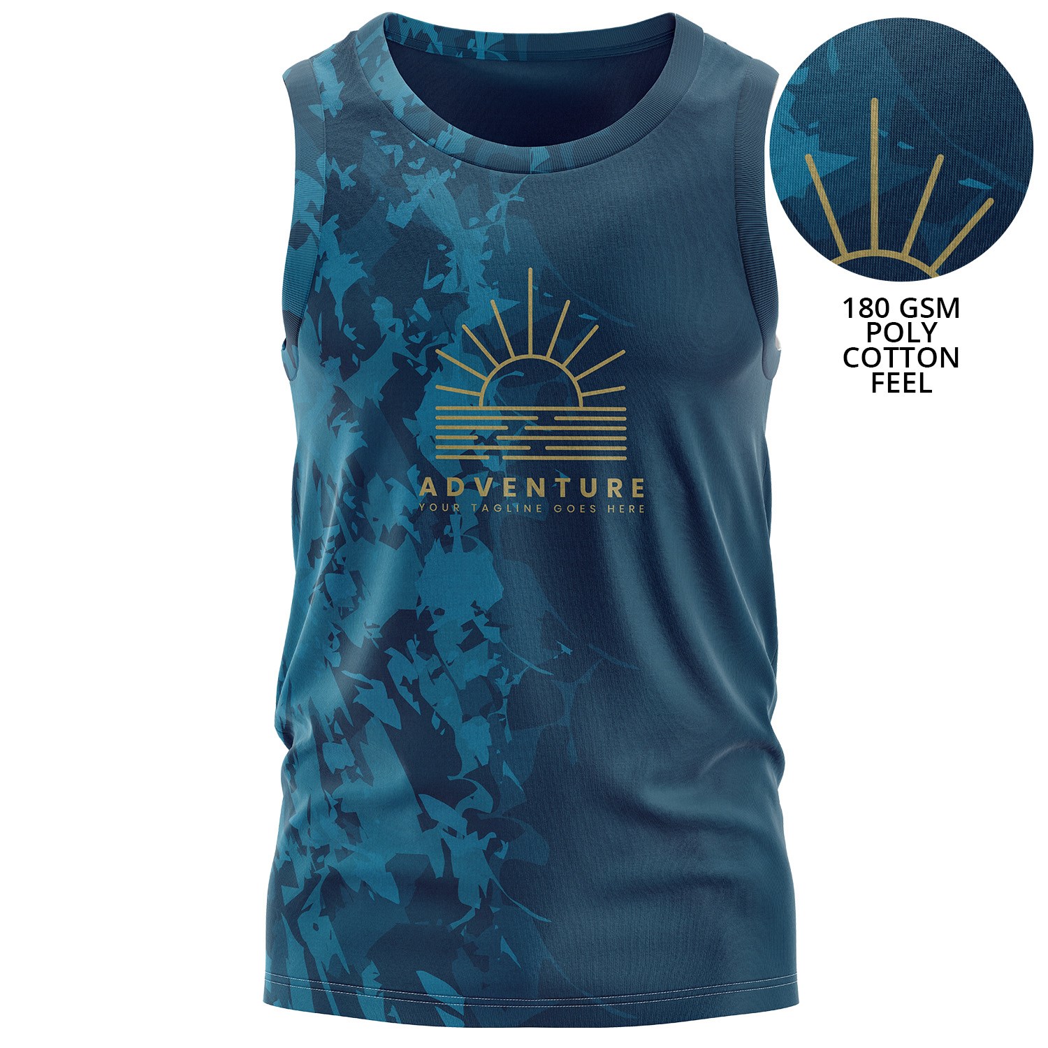 Youth 180GSM  Cotton Feel Jersey Knit Soft Tank Tops 1