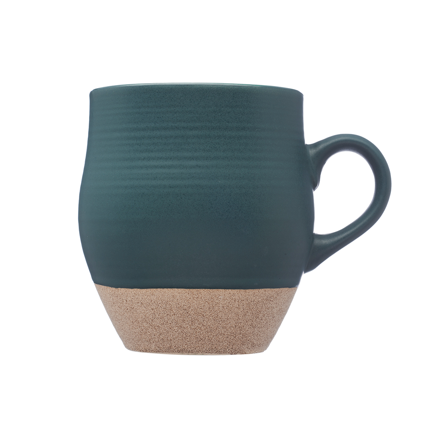 Pottery Look Ceramic Mug, 16 oz. 5