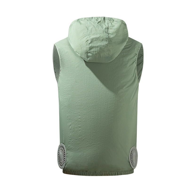 Creative Cooling Fan Vest Clothes 14