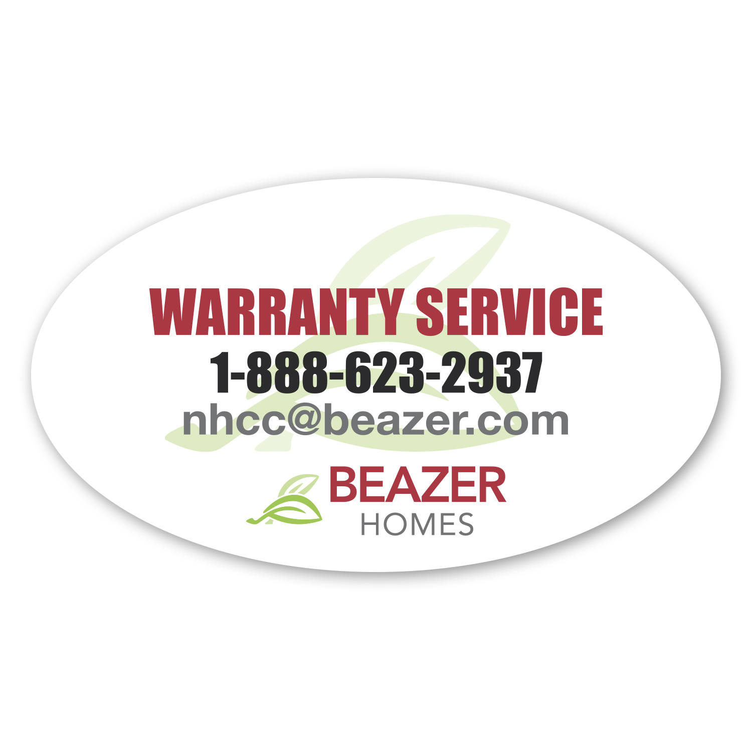 2 X 3.5 In Oval Removable Label 1
