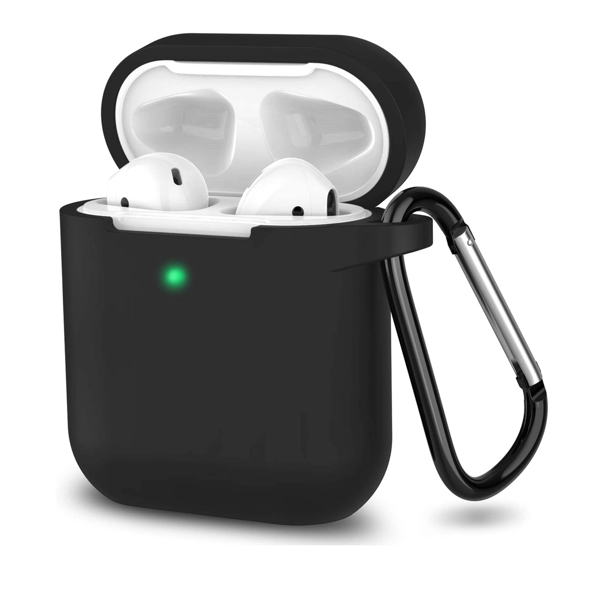 Silicone Earphone Cases With Carabiner 4