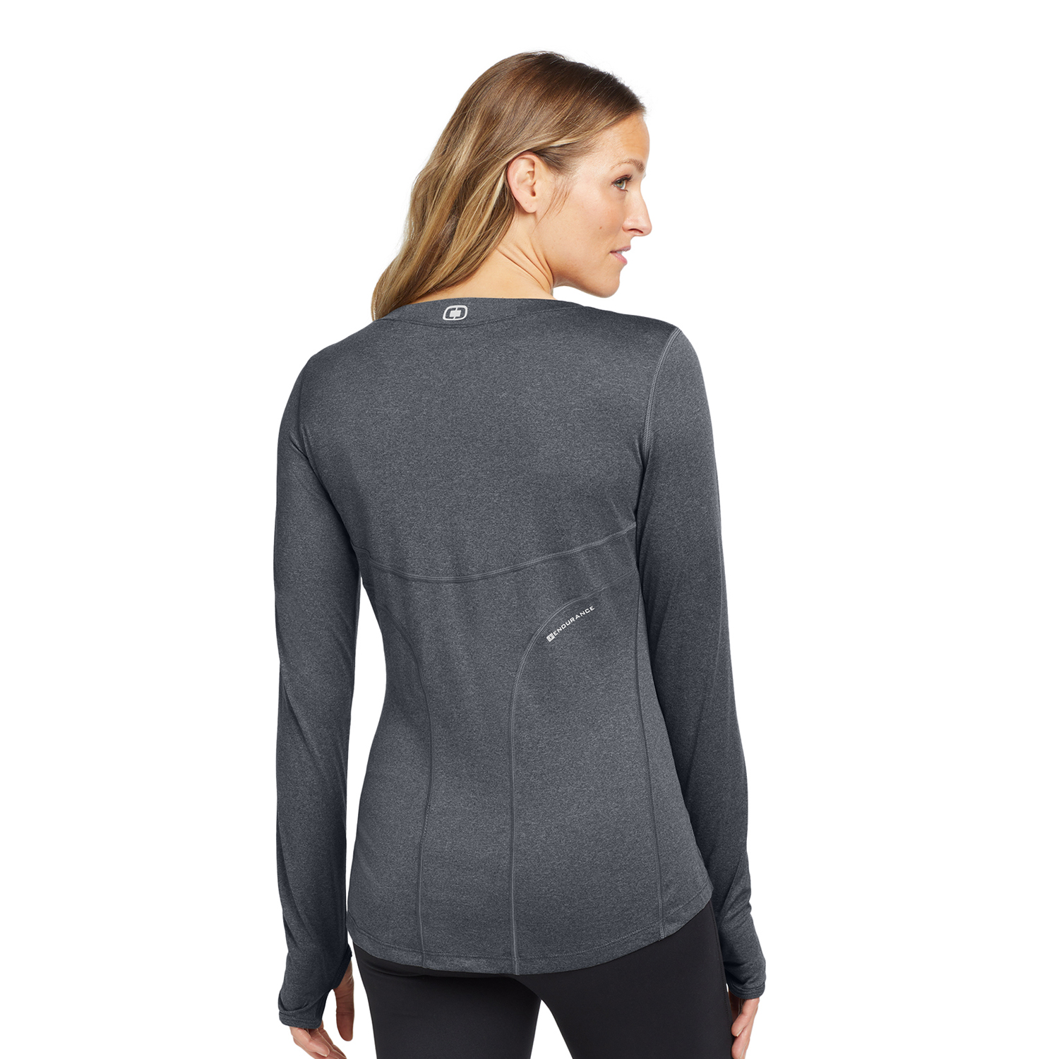 OGIO® Ladies Long Sleeve Pulse T-Shirt 8