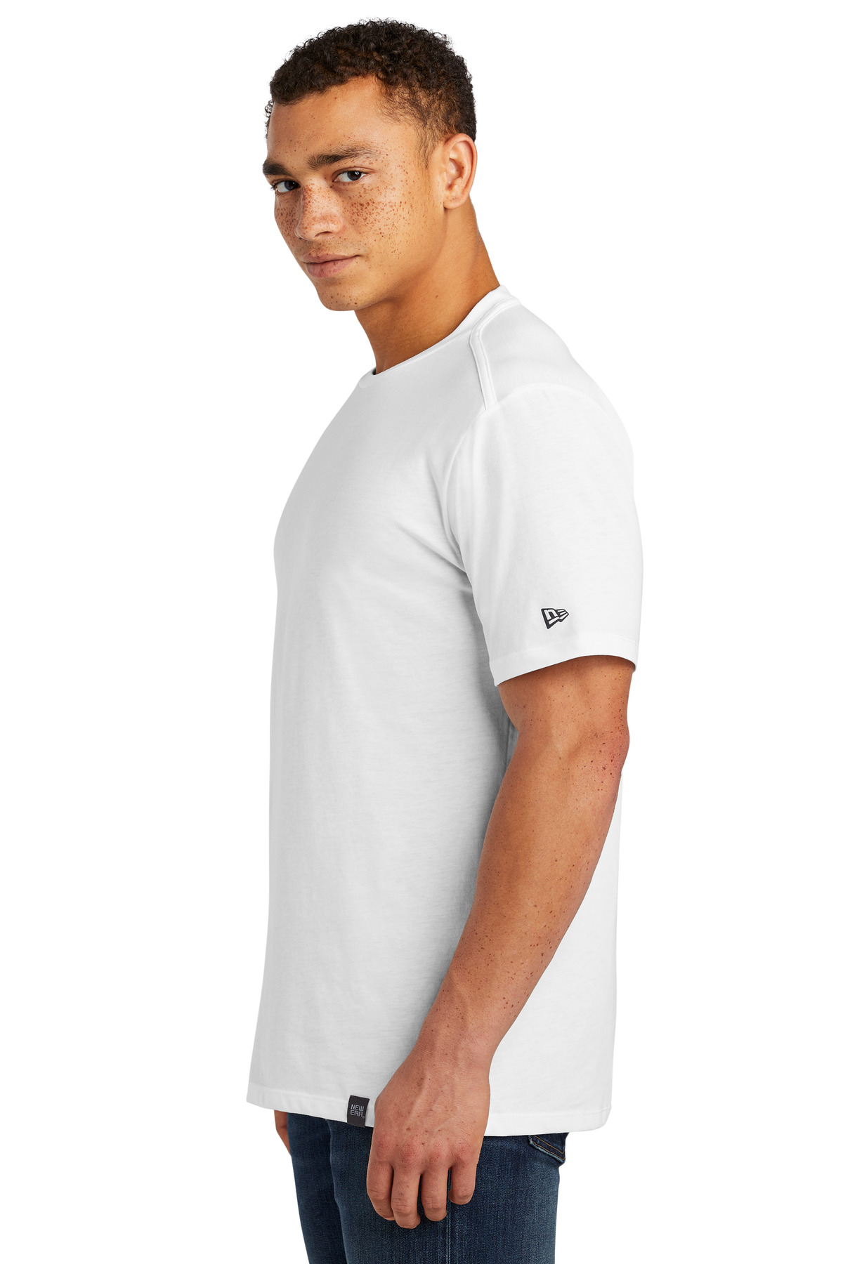 New Era Heritage Blend Crew Tee. NEA100 119
