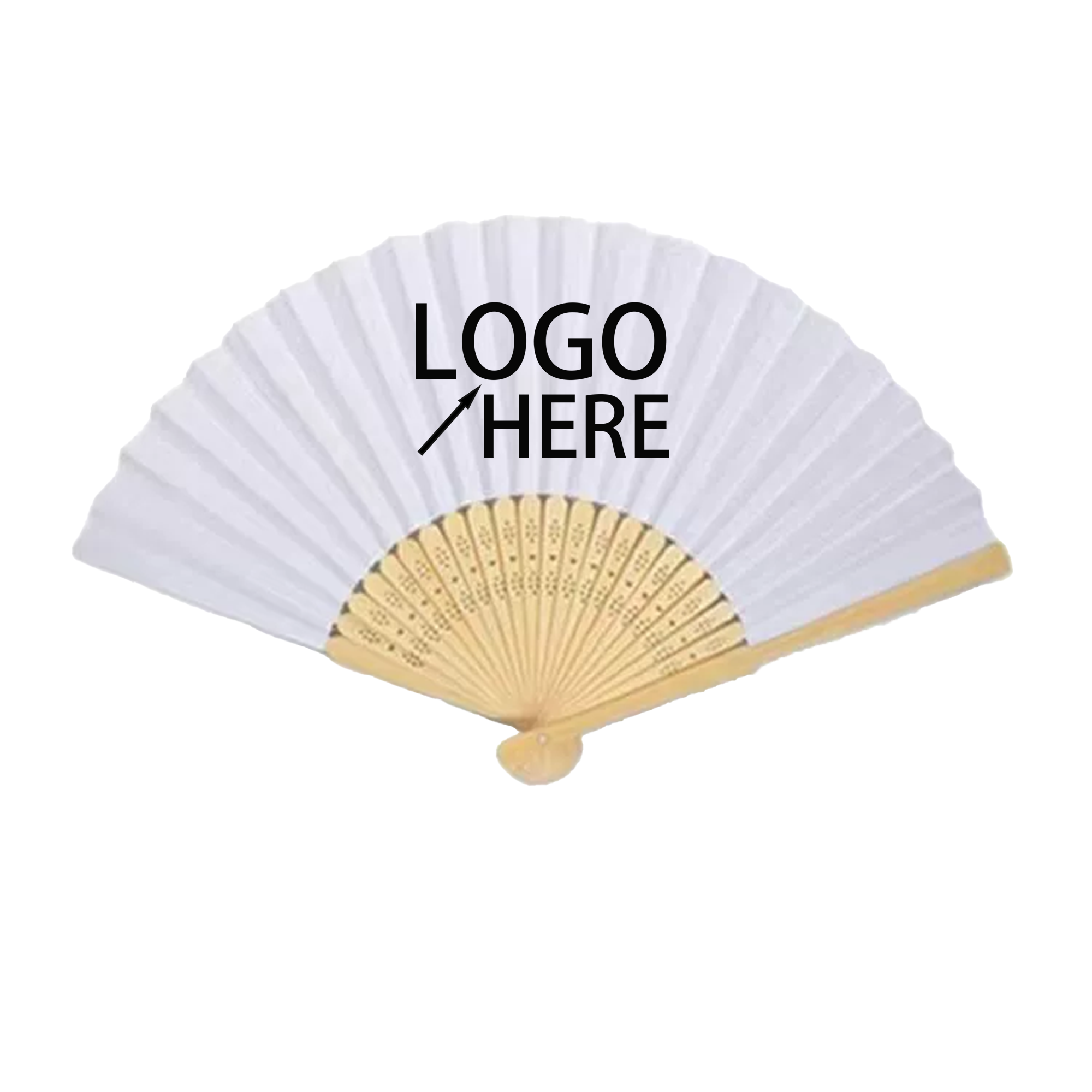 Foldable Wooden and Paper Fan 3
