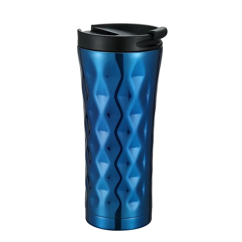 17 OZ Stainless Steel Diamond Shaped Tumbler 3