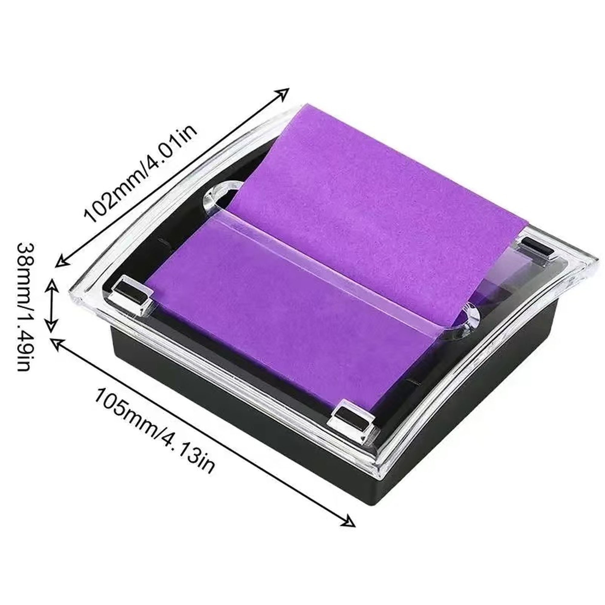 Durable Plastic Note Box: Convenient Organizer for Notes 3