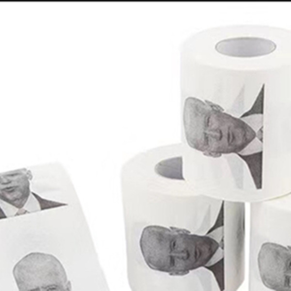 Donald Trump Biden Humor Toilet Paper 1