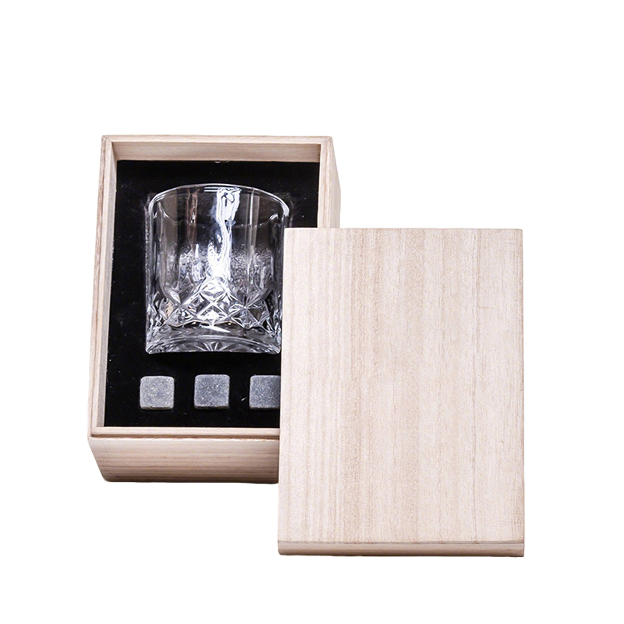Whiskey Gift Set Presentation Box 5.91" x 4.73" x 3.15" 4
