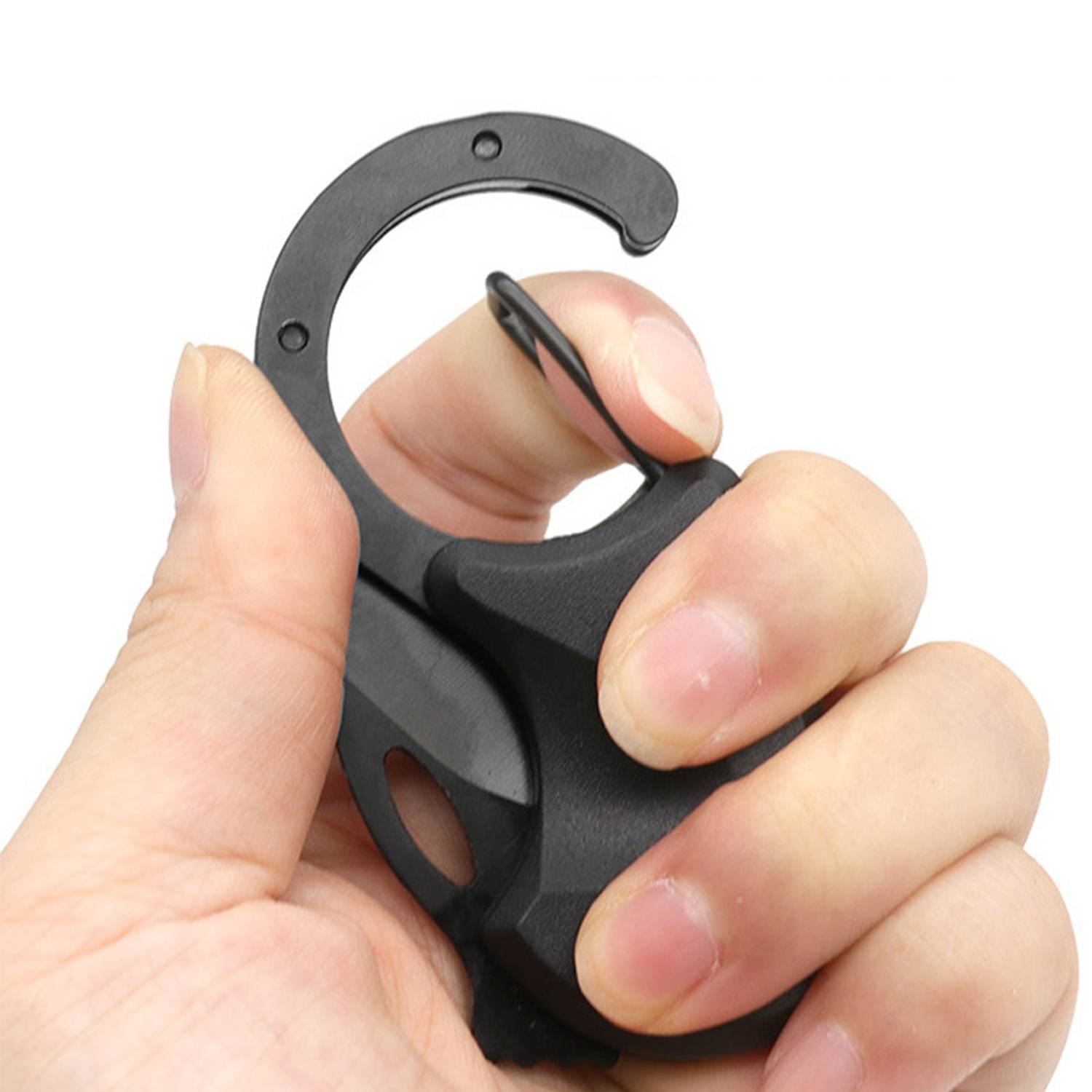 Camping Multifunctional Carabiner Folding Knife 6