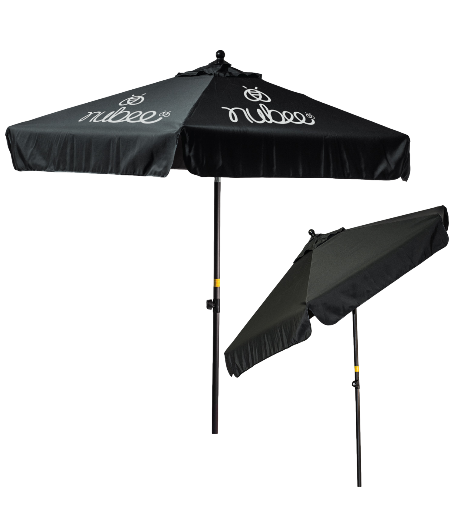 7' Steel Market Umbrella with Valence