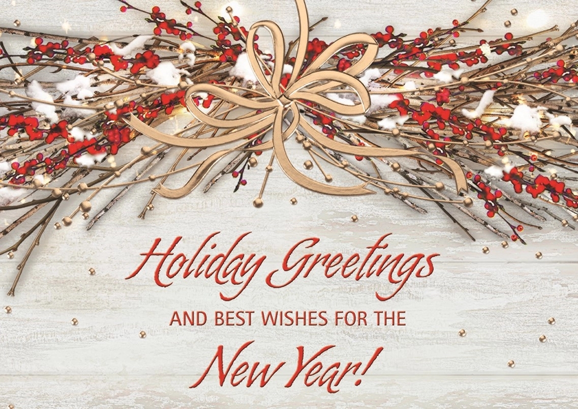 Country Bunting Holiday Cards 2