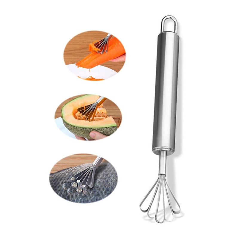 Coconut Meat Removal Slicer Fruit Peeler Fish Scale Scraper 1