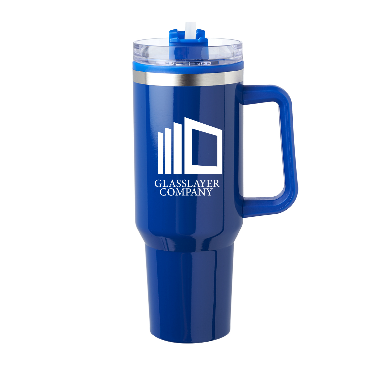40 oz. Victor Travel Mug (1 Color Imprint) 3