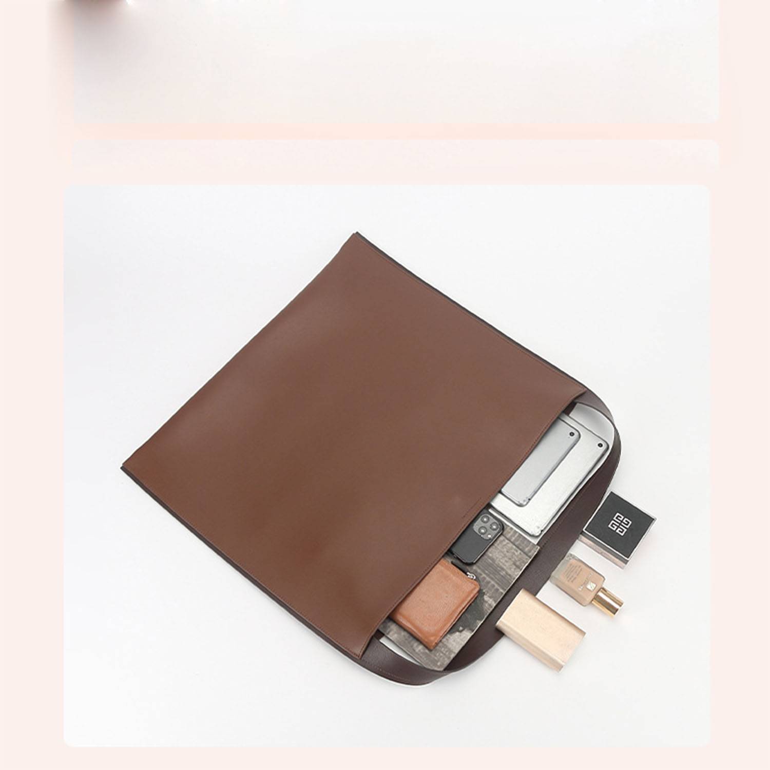 Genuine Leather Tote Bag 8