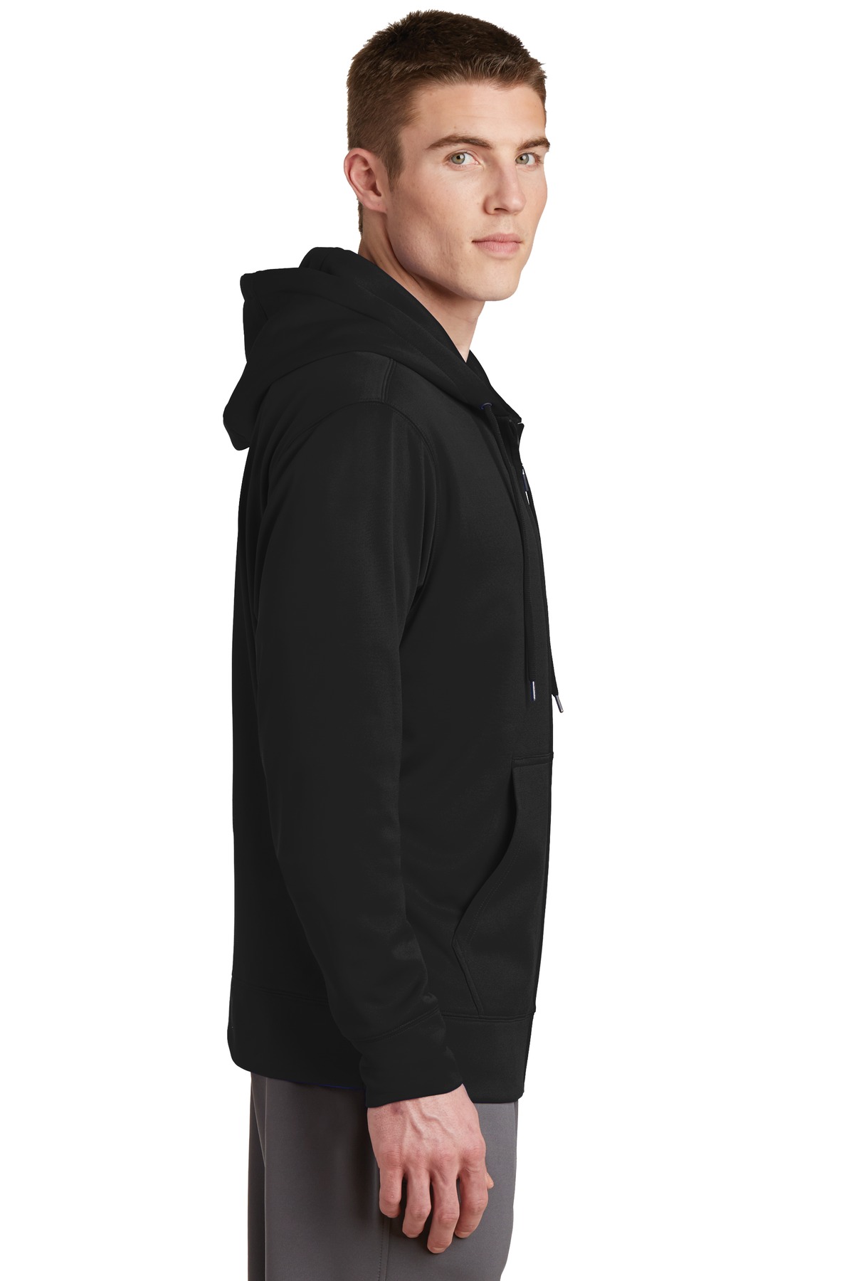 Sport-Wick Fleece Full-Zip Hooded Jacket