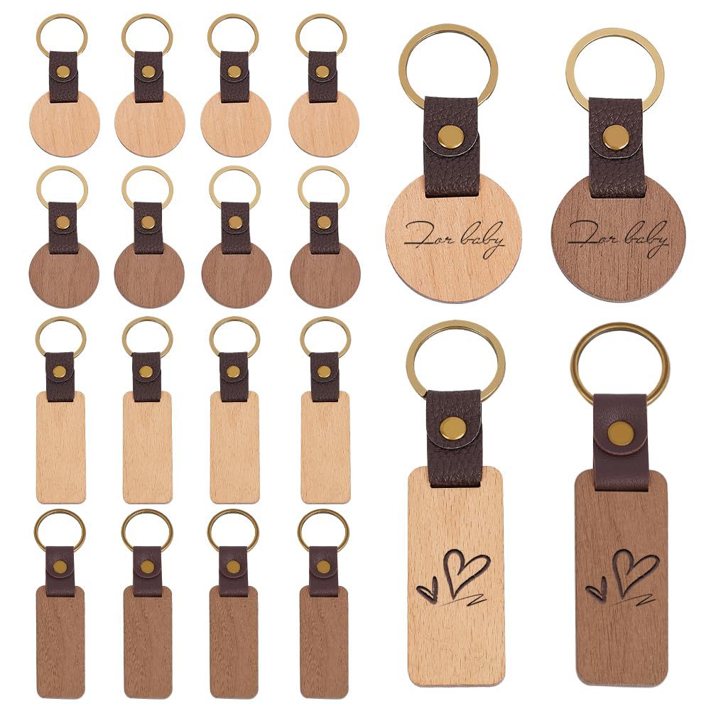 Wooden Key Chain 1
