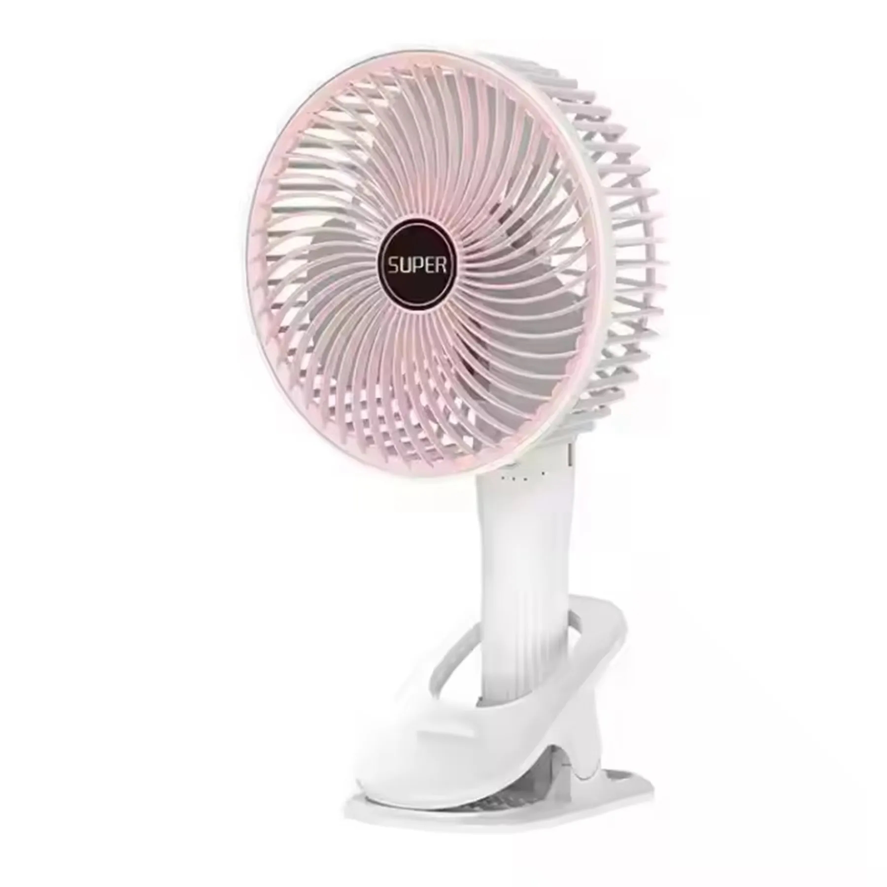 300 mAh Clamp Type Vertical Wall Hanging Handheld Fan 3