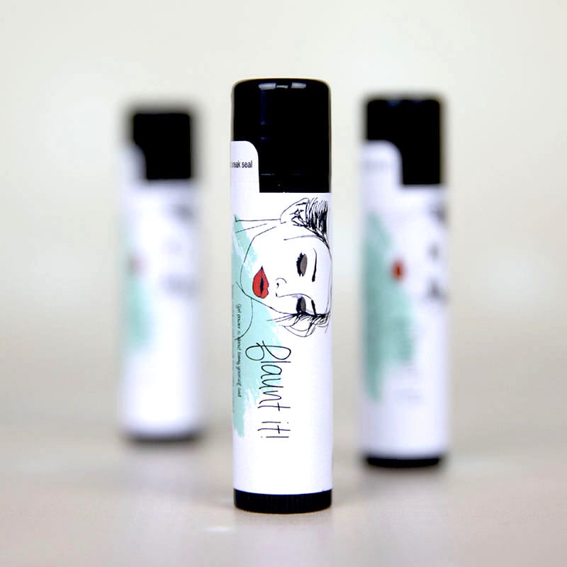 Flavored Beeswax Lip Balm - Full Color 32