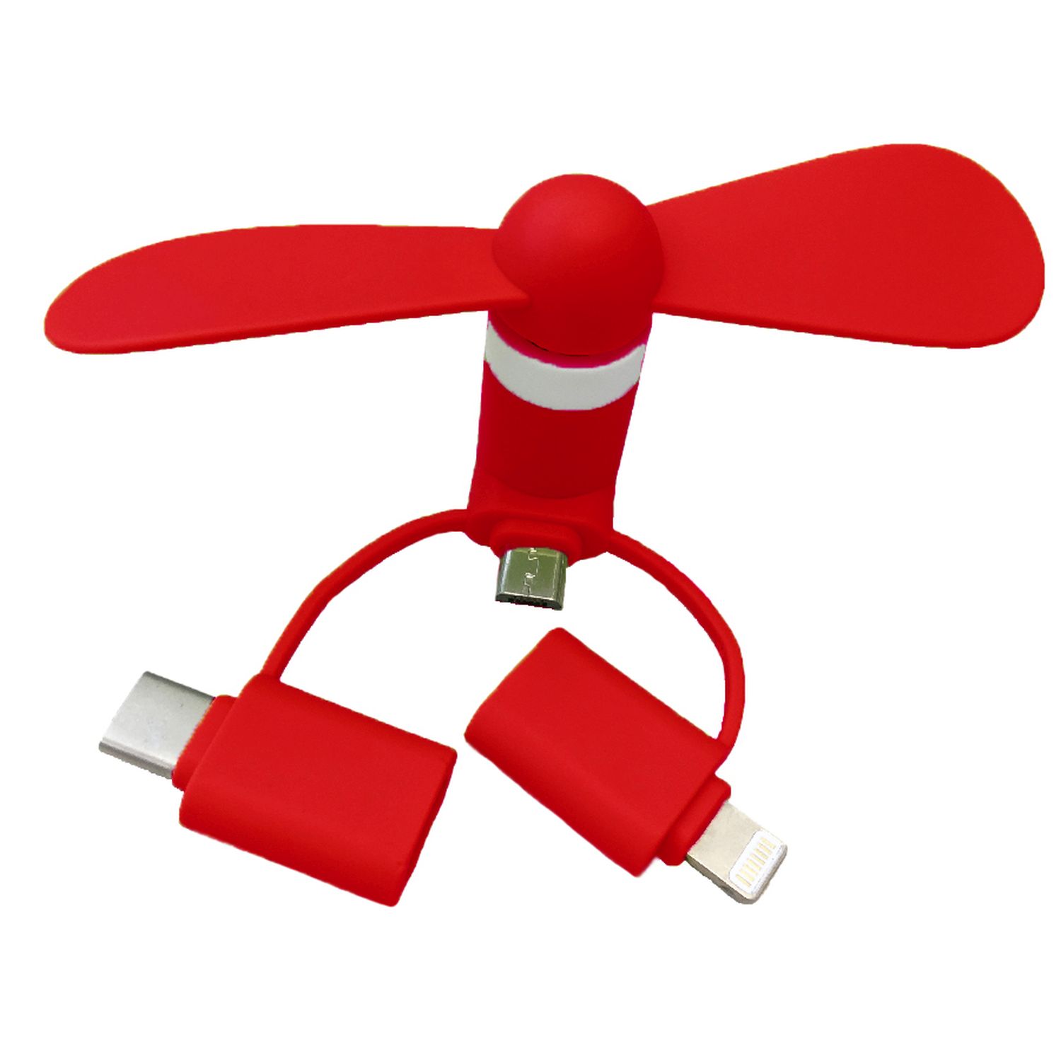 3-IN-1 Portable Cell Phone Fan 4