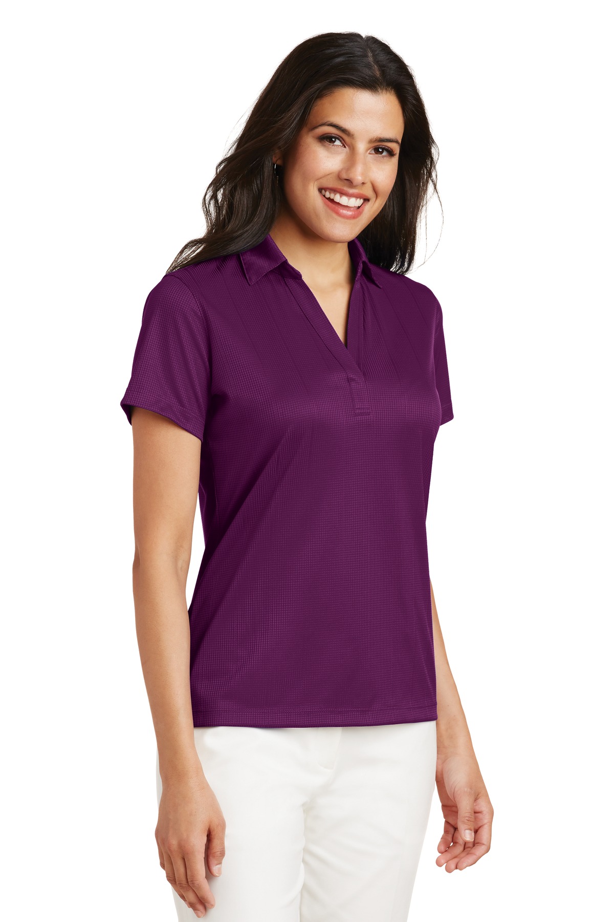 Port Authority Women's Performance Fine Jacquard Polo. L528 28