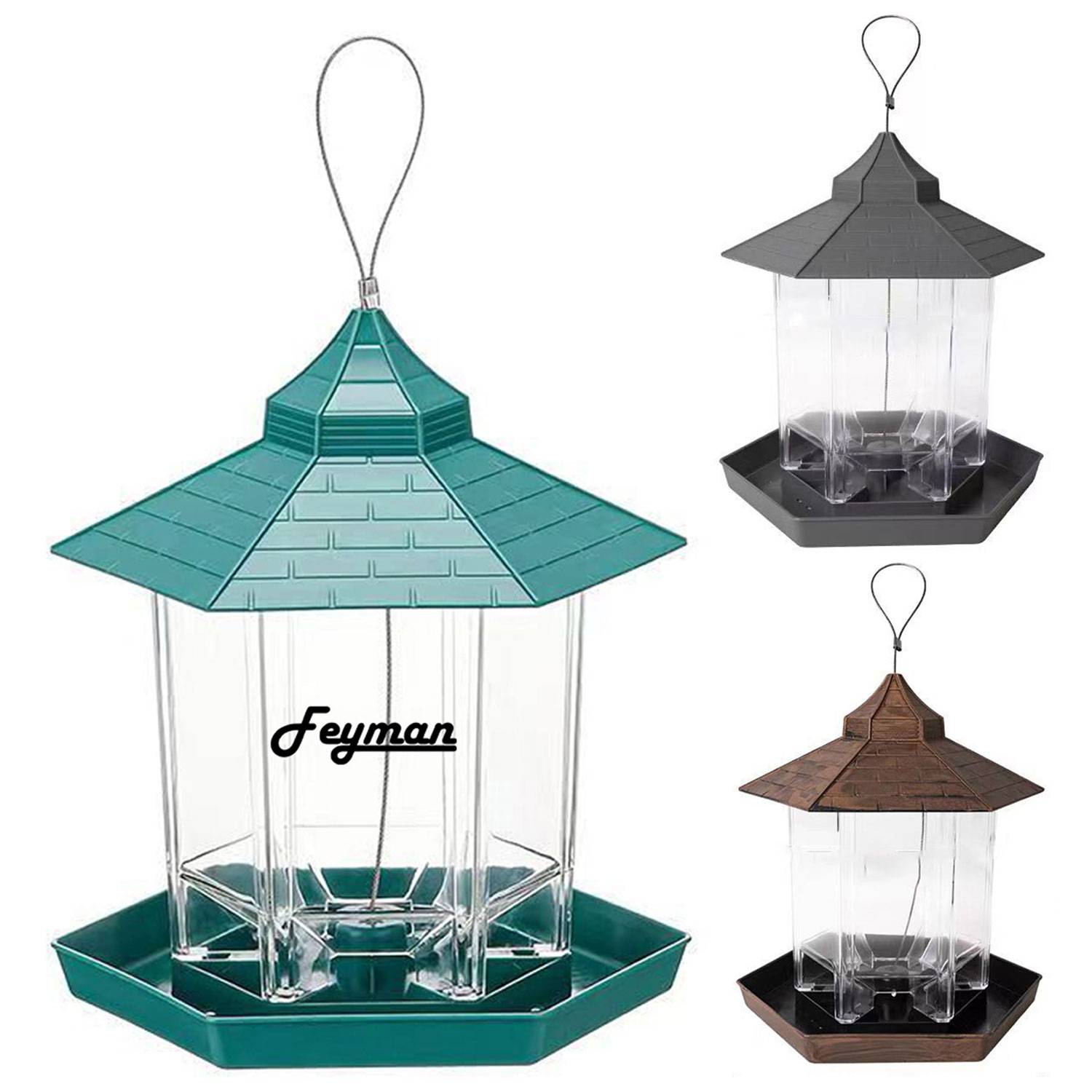 Outdoor Hanging Automatic Bird Feeder 3