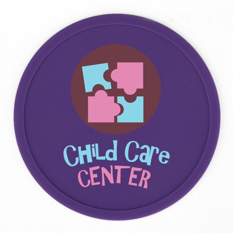 4 Inch Custom Silicone Drink Coasters 15