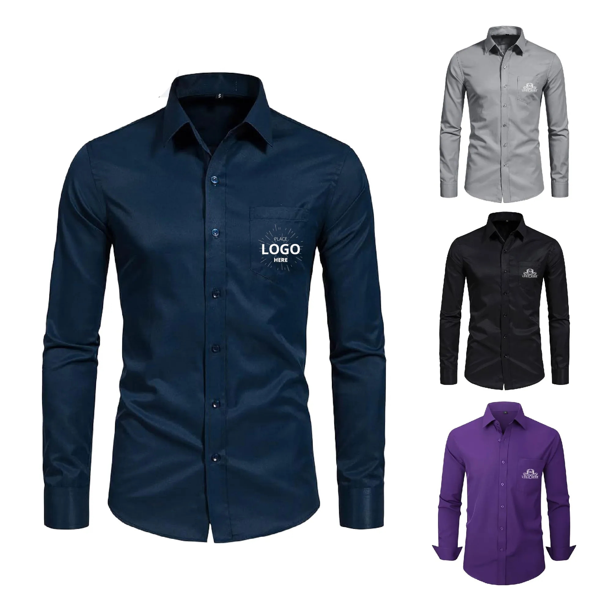 Woven Stretch Shirt 2