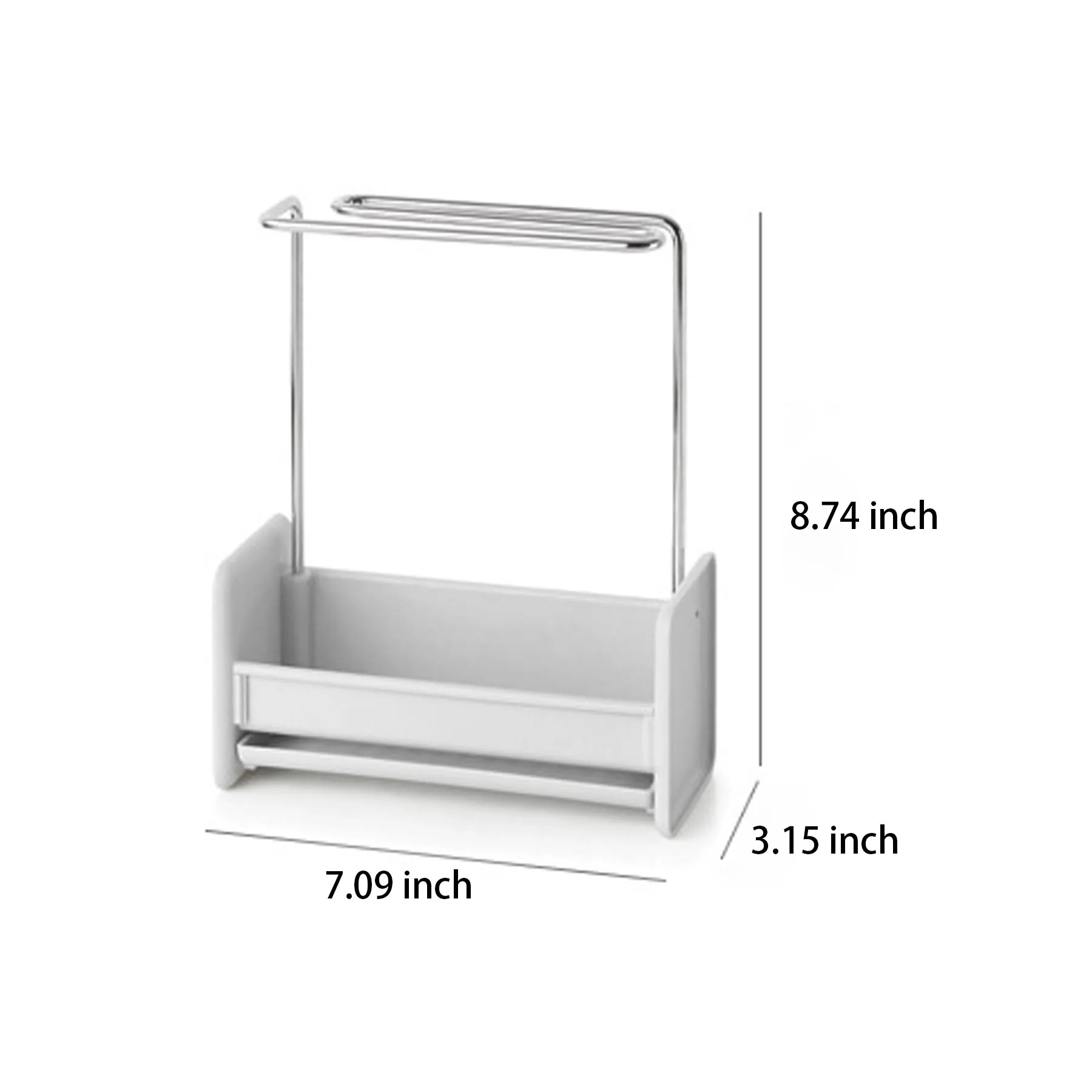 Kitchen Stainless Steel Storage Rack, custom kitchen gadget with logo imprint 5