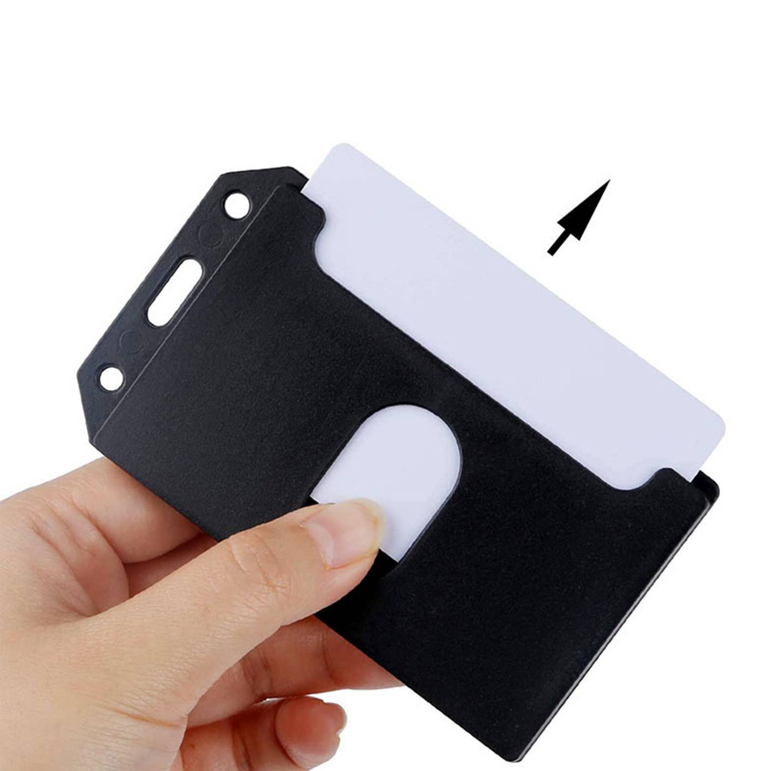 Plastic Card Holder Protector Cases 1