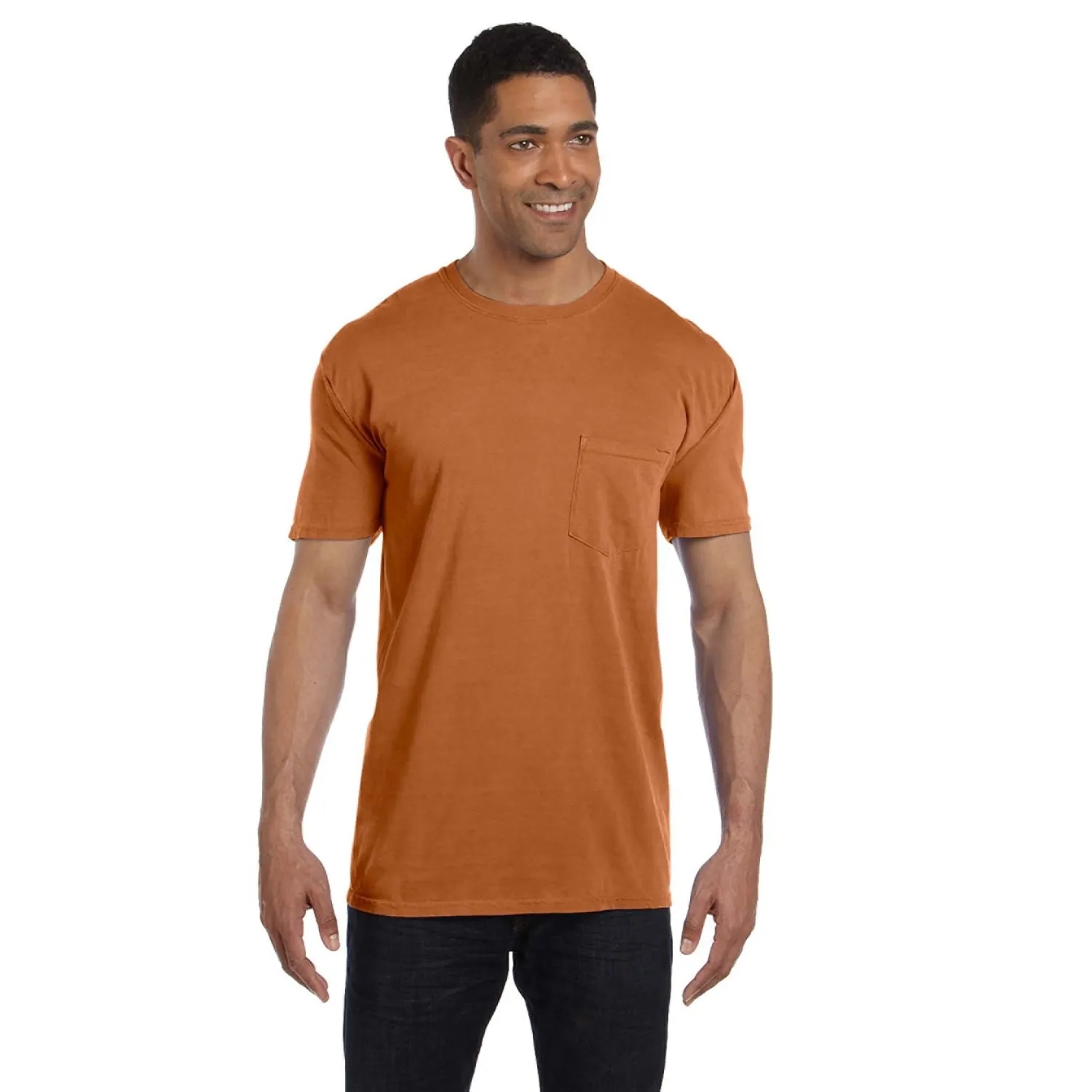 COMFORT COLORS ADULT HEAVYWEIGHT 6.1 OZ. POCKET T-SHIRT 89