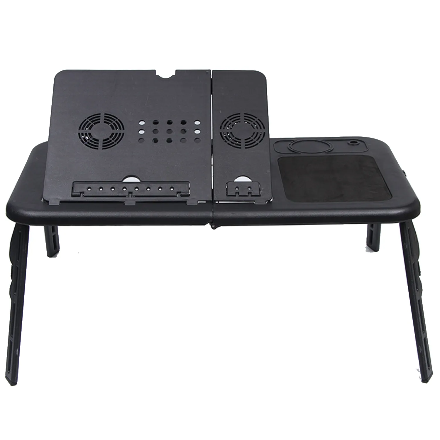 Function Double Fan Foldable Bed Computer Desk 3
