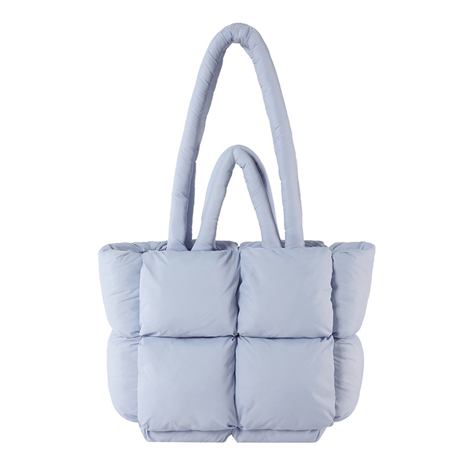 Nylon Puffy Large Capacity Shoulder Tote Bag 7