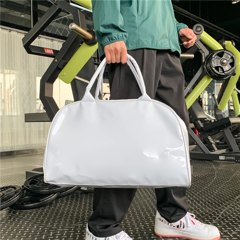 PVC Travel Sports Tote Handbag & Yoga Weekender Duffel Bag 7