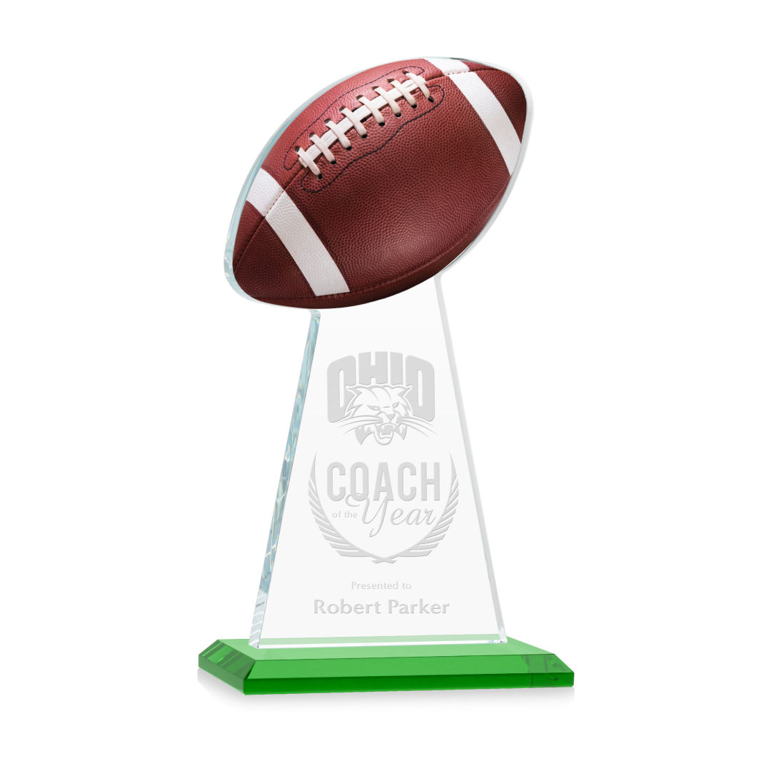 Edenwood Football Award - Green 10