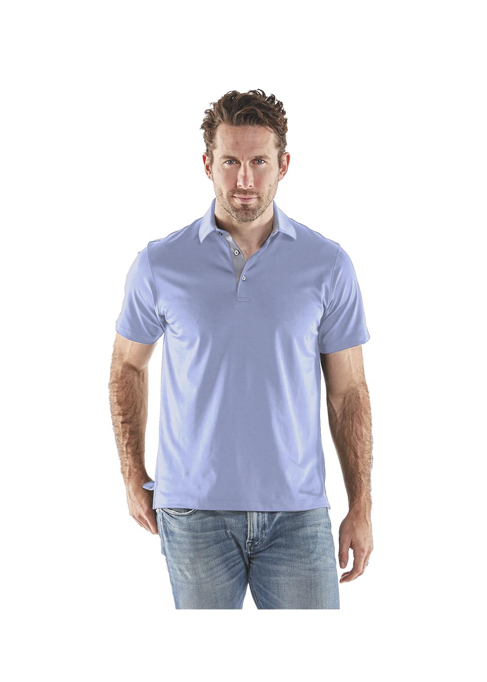 Storm Creek Men's Visionary II Solid Short Sleeve Polo 16