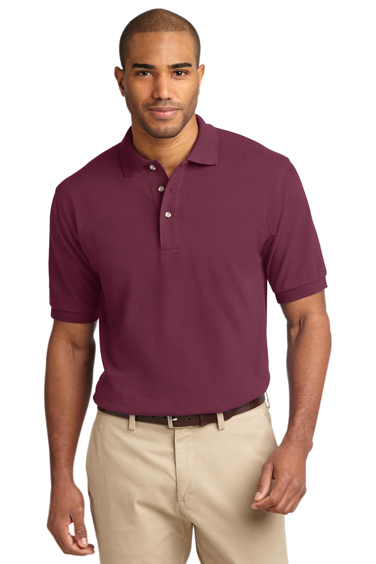Port Authority Heavyweight Cotton Pique Polo. K420 51