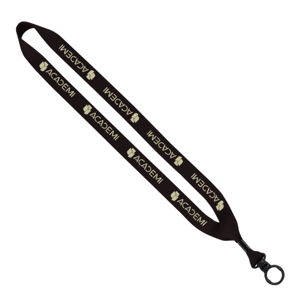 3/4" Polyester Lanyard with O-Ring 62
