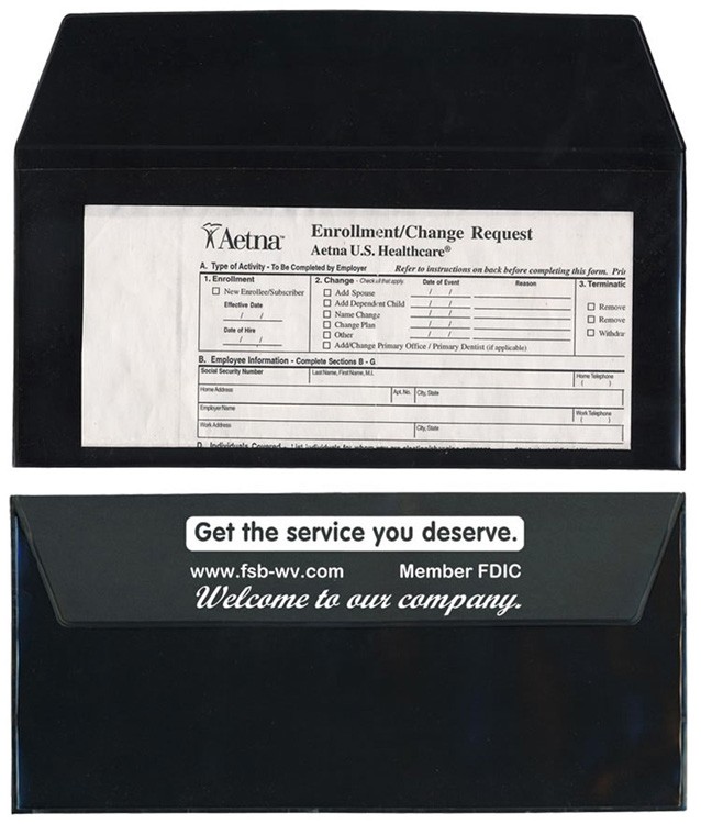 Document Case with Clear Front 6