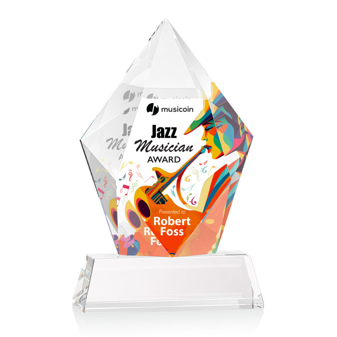 Devron VividPrint™ Award on Base - Clear 11
