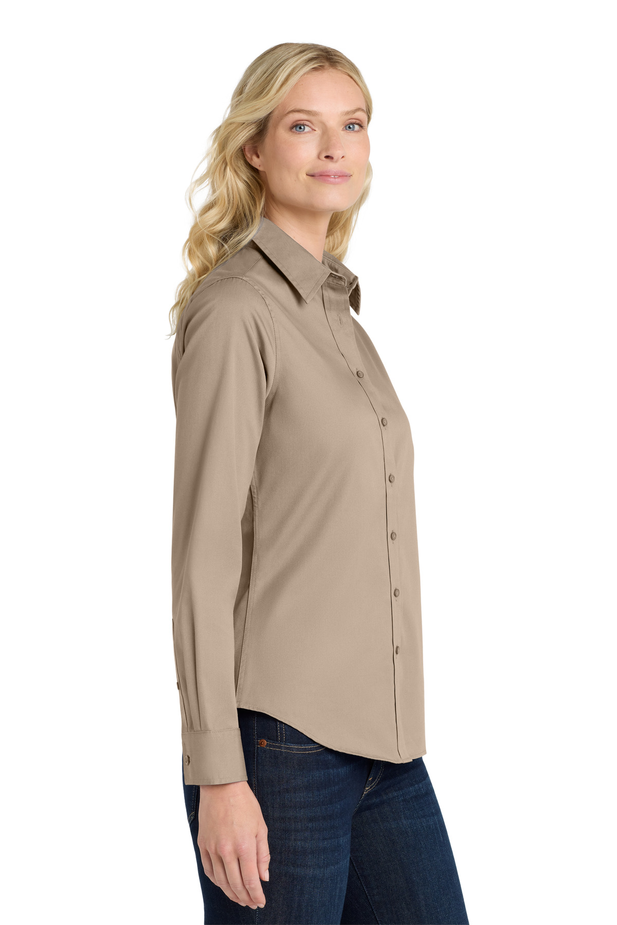 Port Authority Women's Long Sleeve Easy Care Shirt. L608 151